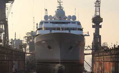 Fourniture et usinage de pièces pour le secteur de la marine